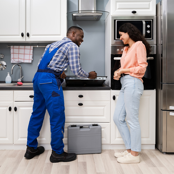 what kind of warranty do you offer on your cooktop repair services in Dudley OH